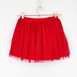 Little Sleepies Red Play Tulle Skirt Size 10